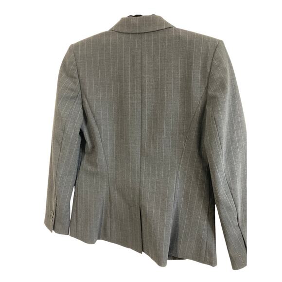Halogen 2P Corporate Women's Grey Button Blazer - Picture 2 of 7